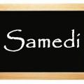 Ardoise samedi seul